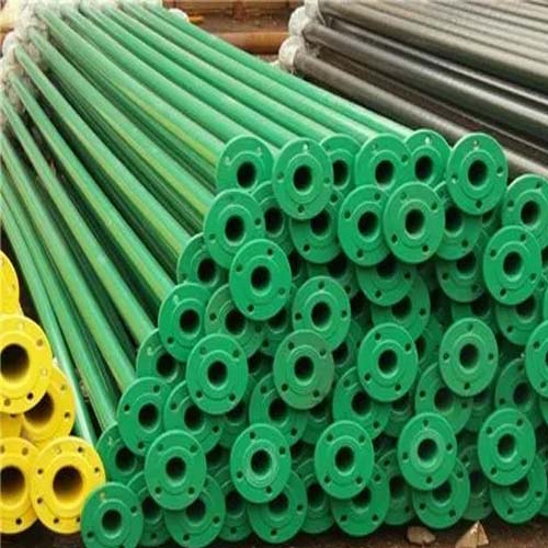 巴音郭楞涂塑钢管施工案例